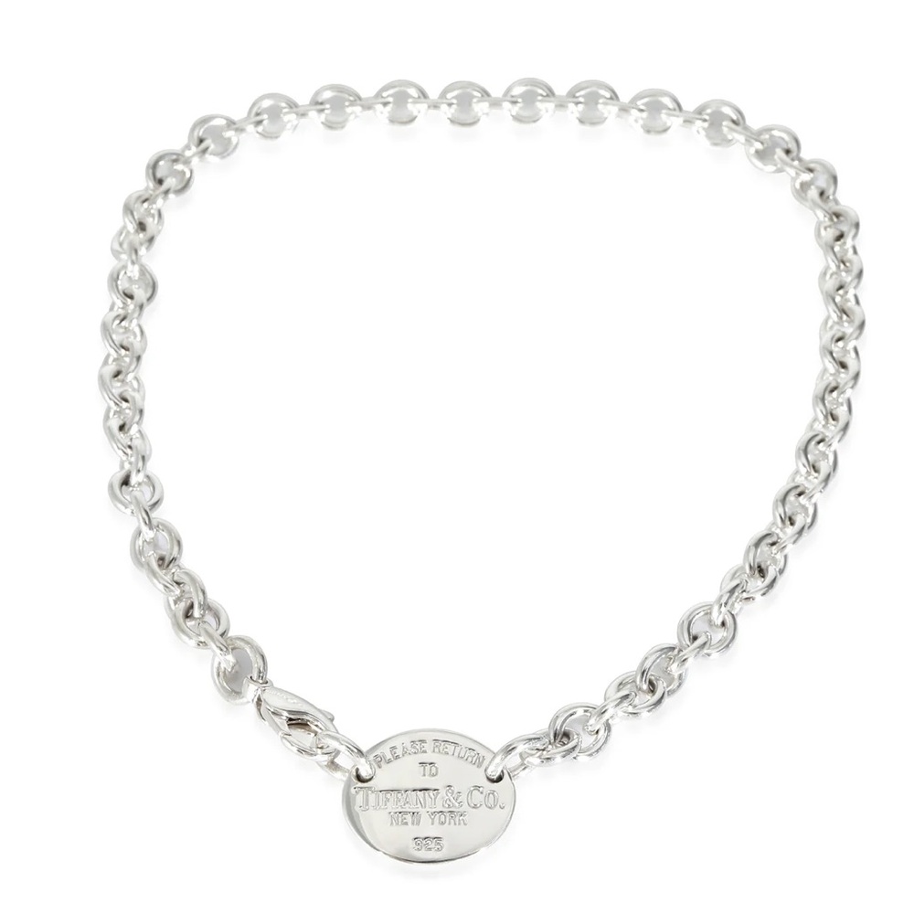 🩵🤍 Tiffany & Co Oval Choker 🩵🤍